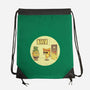 Pizza Club-none drawstring bag-Hootbrush