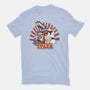 Pizza Is My Middle Name-womens fitted tee-Skullpy