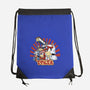 Pizza Is My Middle Name-none drawstring bag-Skullpy