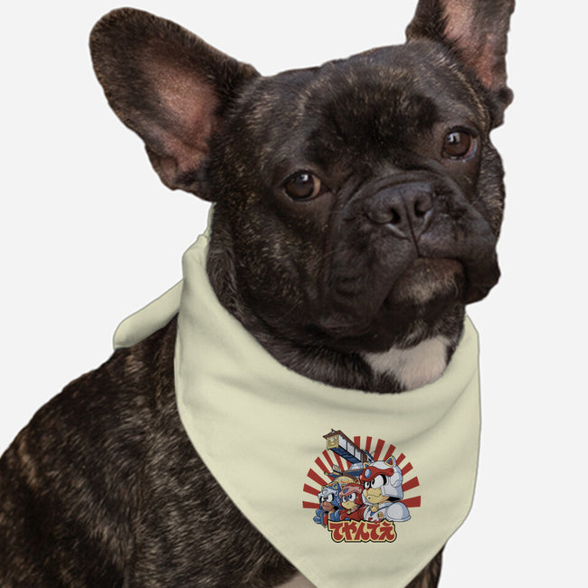 Pizza Is My Middle Name-dog bandana pet collar-Skullpy