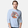 Pizza Is My Middle Name-mens long sleeved tee-Skullpy