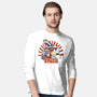 Pizza Is My Middle Name-mens long sleeved tee-Skullpy