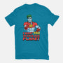 Planeteer Call-mens heavyweight tee-batang 9tees