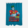 Planeteer Call-none polyester shower curtain-batang 9tees