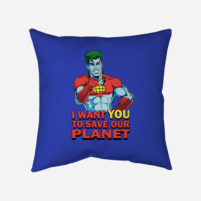 Planeteer Call-none removable cover throw pillow-batang 9tees
