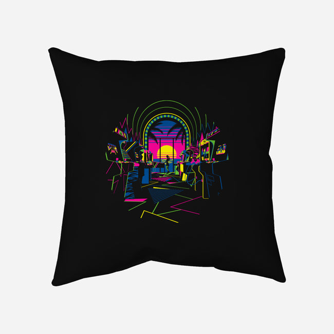 Play All Night-none removable cover w insert throw pillow-Ramos
