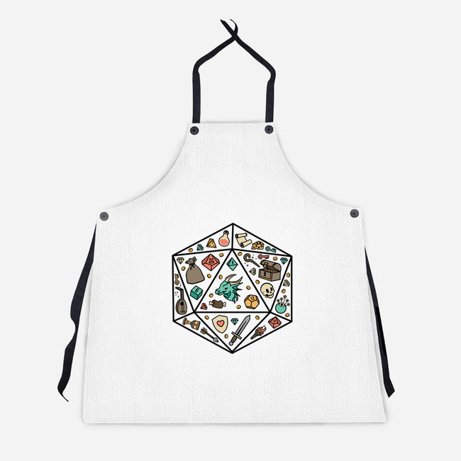 Play The Roll-unisex kitchen apron-Beware_1984