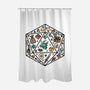 Play The Roll-none polyester shower curtain-Beware_1984