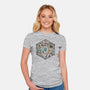 Play The Roll-womens fitted tee-Beware_1984