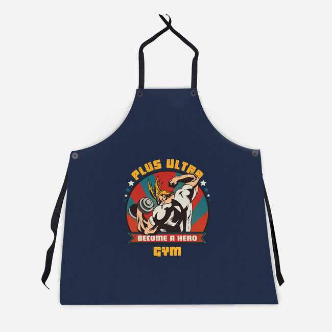 Plus Ultra Gym-unisex kitchen apron-Coconut_Design