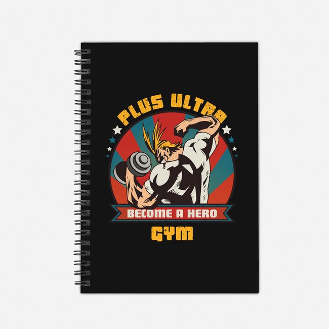 Plus Ultra Gym-none dot grid notebook-Coconut_Design