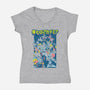 Plus Ultra Manga-womens v-neck tee-logancarroll