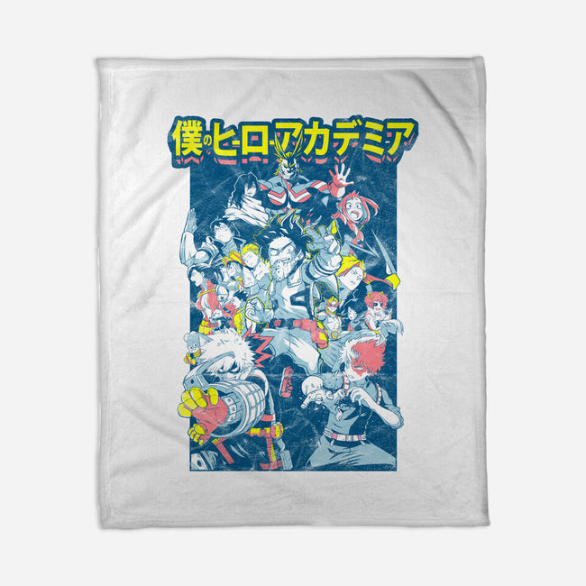 Plus Ultra Manga-none fleece blanket-logancarroll