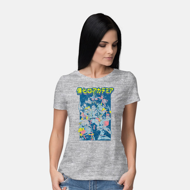 Plus Ultra Manga-womens basic tee-logancarroll