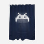 Pocket Invader-none polyester shower curtain-pacalin
