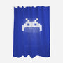 Pocket Invader-none polyester shower curtain-pacalin