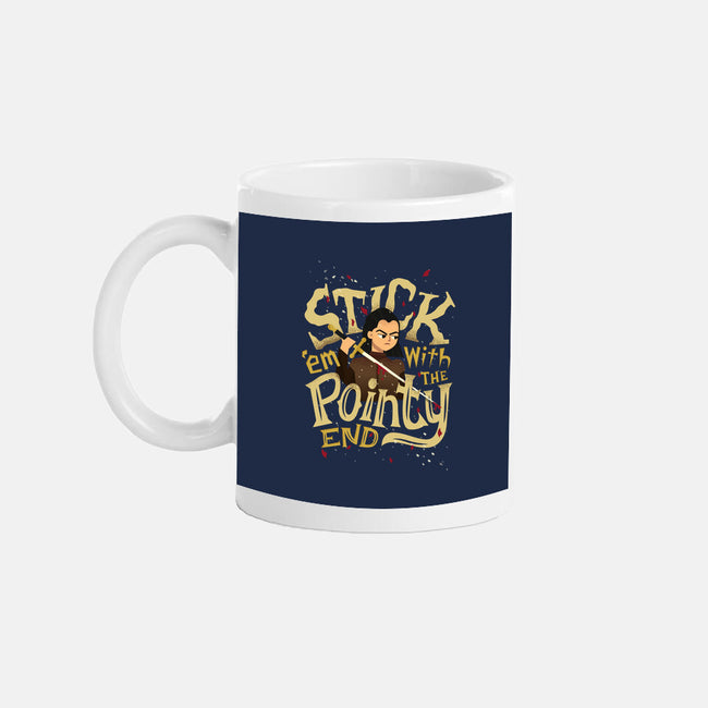 Pointy End-none glossy mug-risarodil