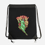 Poison Never Tasted So Sweet-none drawstring bag-CupidsArt