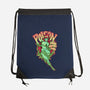 Poison Never Tasted So Sweet-none drawstring bag-CupidsArt