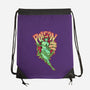 Poison Never Tasted So Sweet-none drawstring bag-CupidsArt