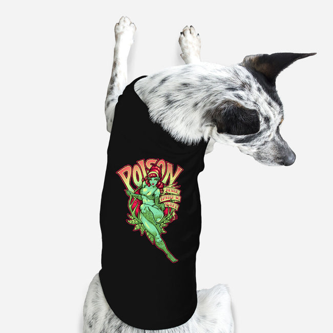 Poison Never Tasted So Sweet-dog basic pet tank-CupidsArt