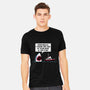 Polite Jaws-mens heavyweight tee-DinoMike
