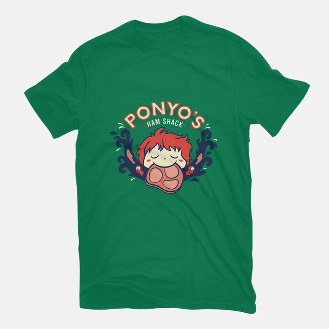 Ponyo's Ham Shack-mens heavyweight tee-aflagg