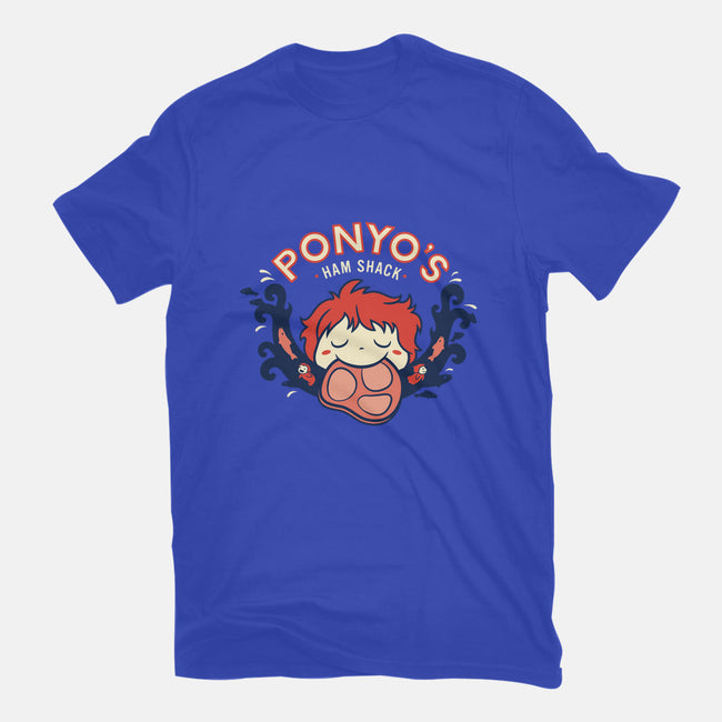 Ponyo's Ham Shack-mens heavyweight tee-aflagg