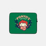 Ponyo's Ham Shack-none zippered laptop sleeve-aflagg