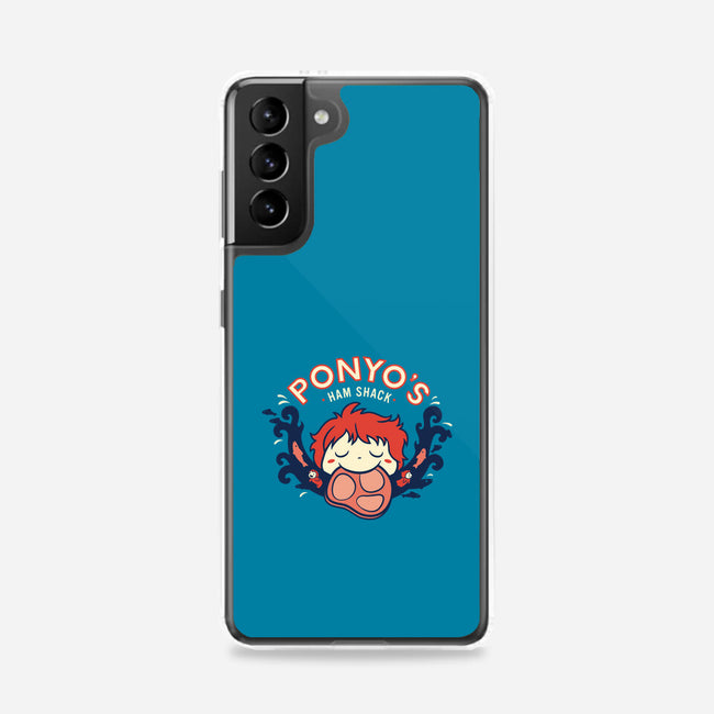 Ponyo's Ham Shack-samsung snap phone case-aflagg