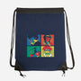 Pop Crew-none drawstring bag-Eilex Design