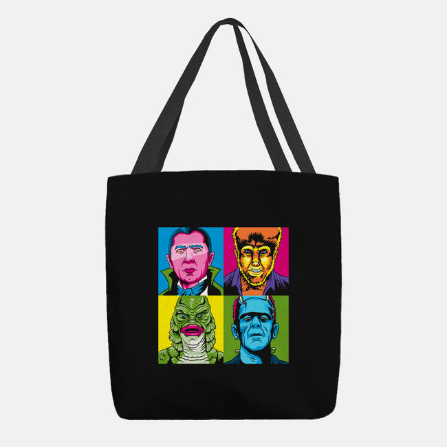 Pop Monster-none basic tote-Andriu