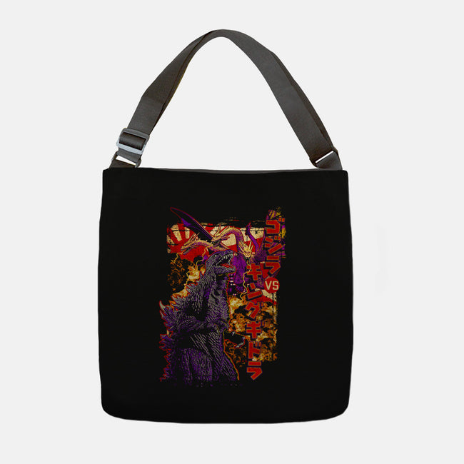 Pop Versus-none adjustable tote-cs3ink
