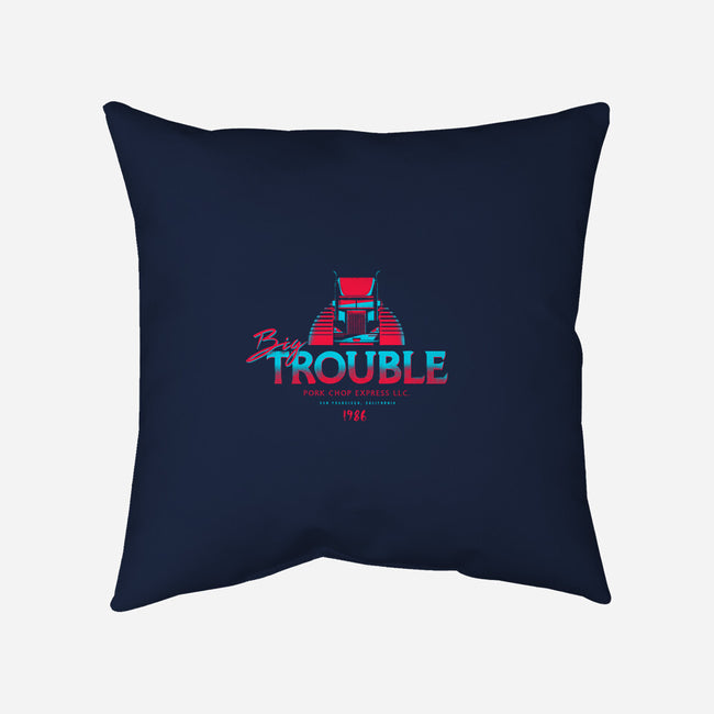 Pork Chop Express-none removable cover w insert throw pillow-biggers