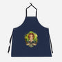 Portrait of a Skeptic-unisex kitchen apron-MeganLara