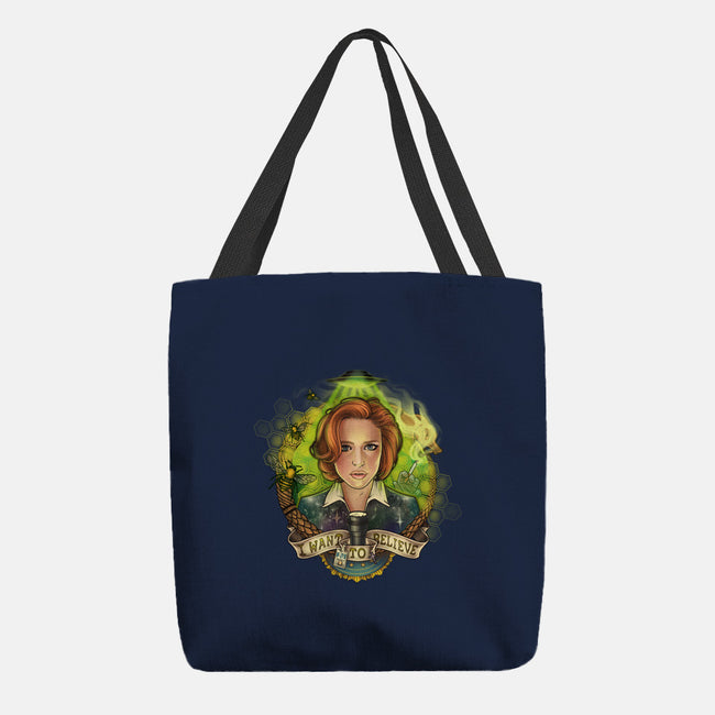 Portrait of a Skeptic-none basic tote-MeganLara