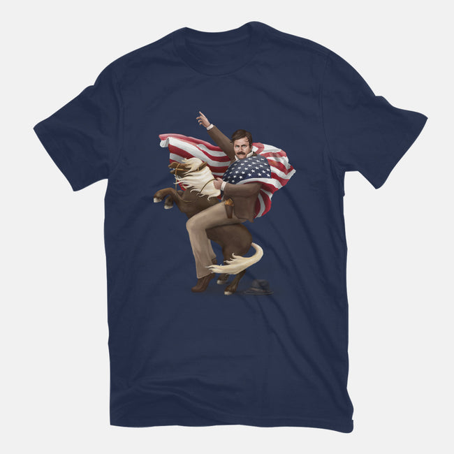 Portrait of Greatness-mens heavyweight tee-Diana Roberts