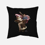 Portrait of Greatness-none removable cover w insert throw pillow-Diana Roberts