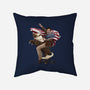Portrait of Greatness-none removable cover w insert throw pillow-Diana Roberts