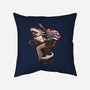 Portrait of Greatness-none removable cover throw pillow-Diana Roberts