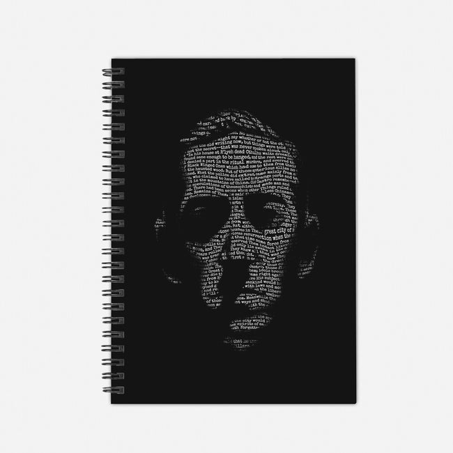 Portrait of Horror-none dot grid notebook-sixamcrisis