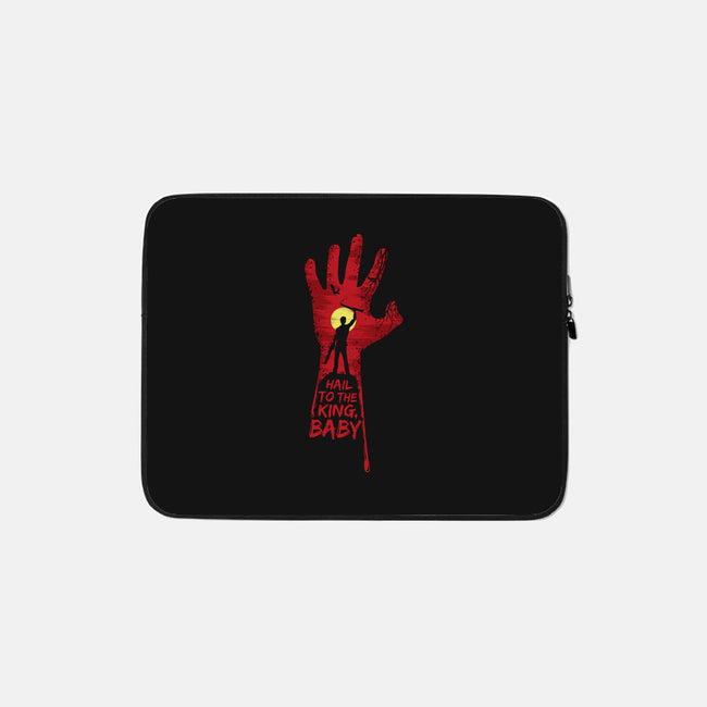 Possessed-none zippered laptop sleeve-Eilex Design