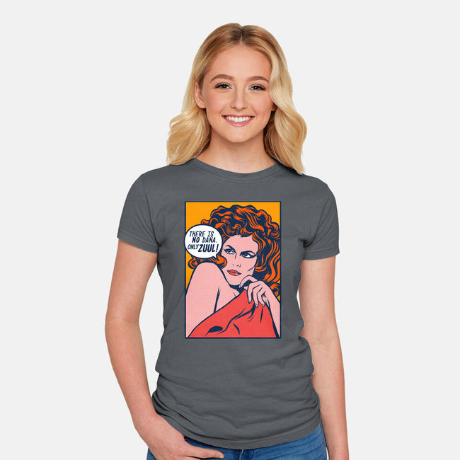 Possessed Girl-womens fitted tee-RBucchioni