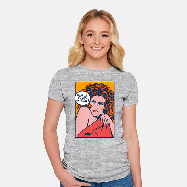 Possessed Girl-womens fitted tee-RBucchioni