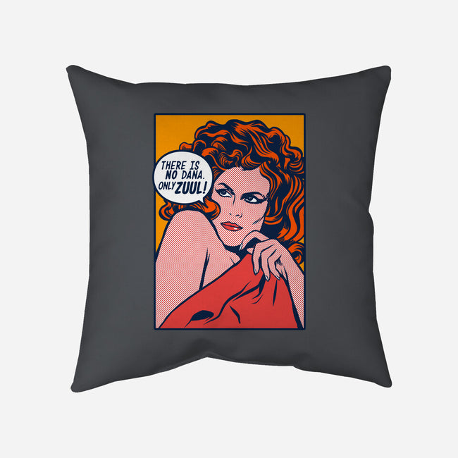 Possessed Girl-none removable cover w insert throw pillow-RBucchioni