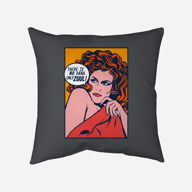 Possessed Girl-none removable cover throw pillow-RBucchioni