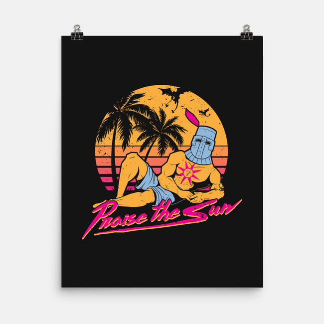 Praise the Summer-none matte poster-KindaCreative