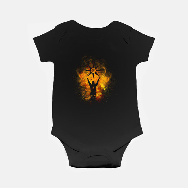 Praise the Sun-baby basic onesie-Donnie