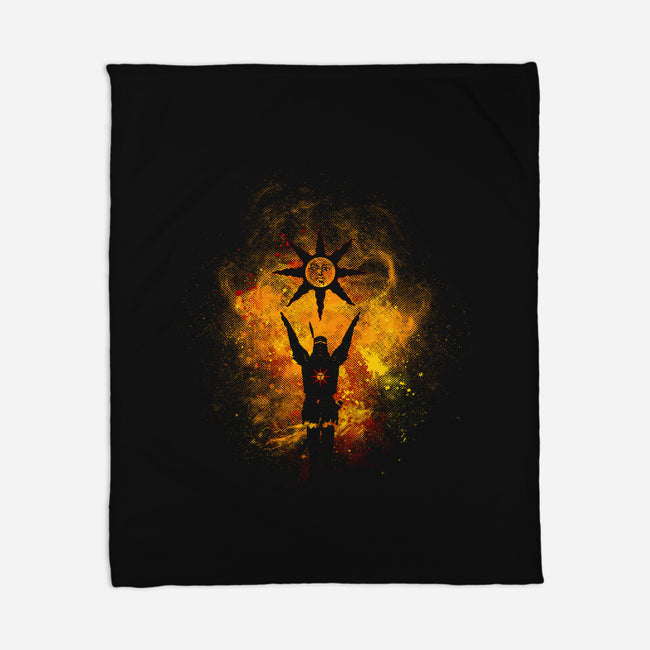 Praise the Sun-none fleece blanket-Donnie