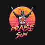 Praise the Sunset Wave-none removable cover w insert throw pillow-vp021